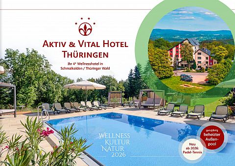 wellnesskatalog.de - Akzent Aktiv & Vital Hotel Thüringen, Hausprospekt 2026